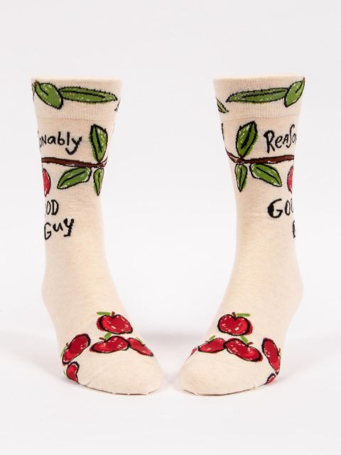 Image of Reasonably Good Guy Men's-Crew Socks